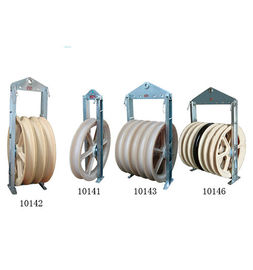 Cina Cast Steel Sheave Wire Rope Pulley Block / Heavy Duty Pulley Block Persetujuan CE pemasok