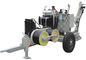 SA-YQ60 60KN Penarik Kabel Hidrolik Konstruksi Merangkai Listrik Dengan Mesin Diesel pemasok