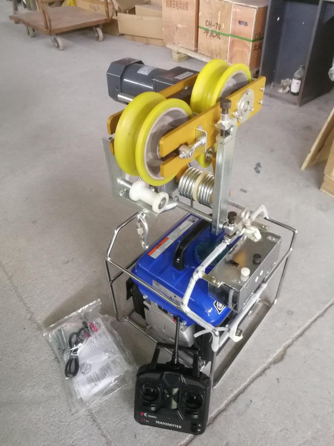 Mesin Bensin Alat Kabel Fiber Optik Traksi Mesin Self Moving