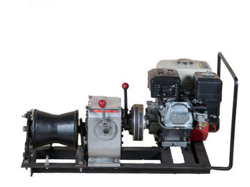 Cina Portable 2 Ton Engine Hoist / Struktur Kompak Winch Kabel Diesel pemasok
