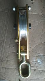 Konstruksi Power Cable Pulley Block / Aluminium Sheaves Hoisting Block pemasok